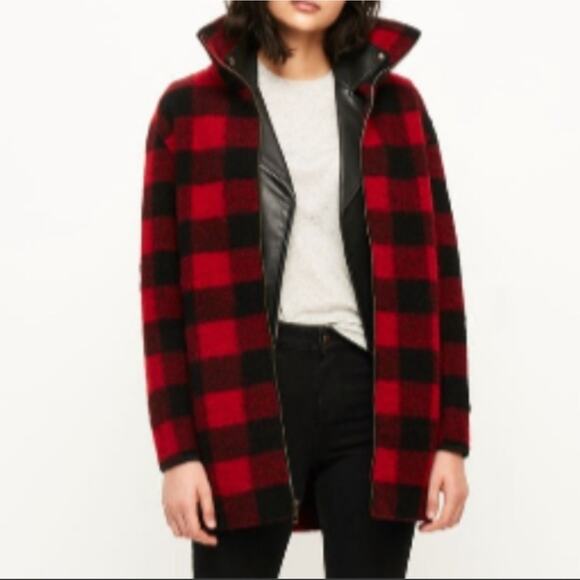 Roots buffalo plaid wool blend full zip Seymour jacket Gorpcore Alpine Casual - Picture 12 of 12